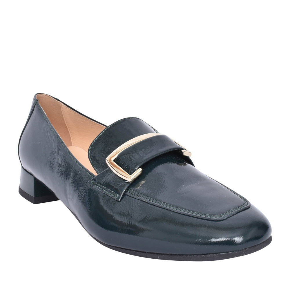 Bioeco Womens Shoe 6427 Green Patent
