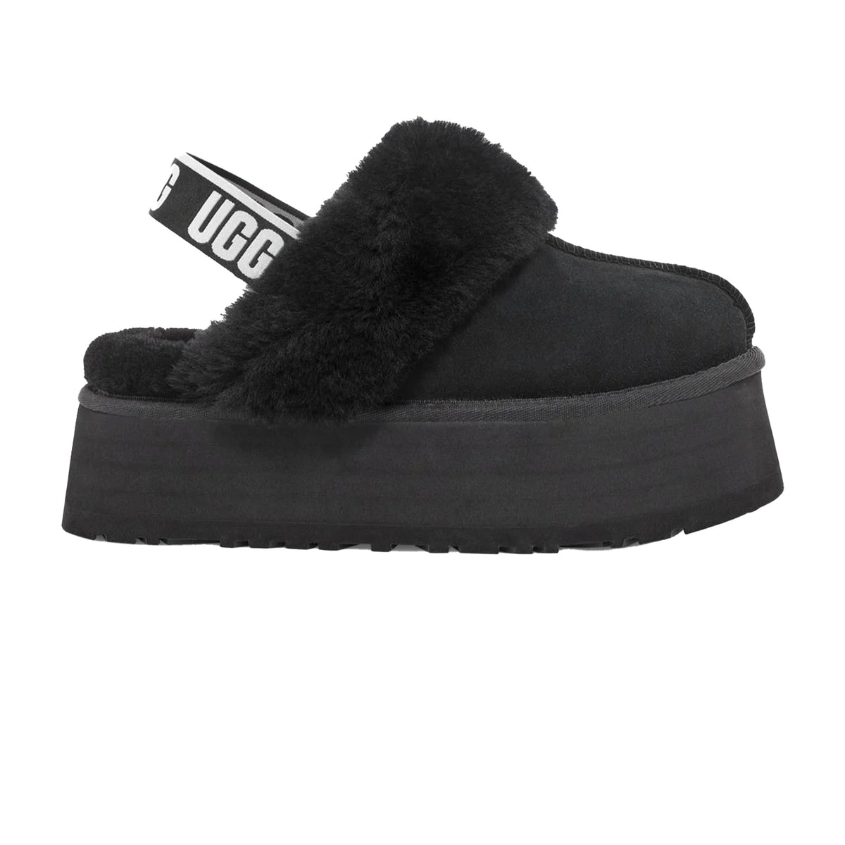 UGG Funkette Slipper 'Black' Women's (2025)