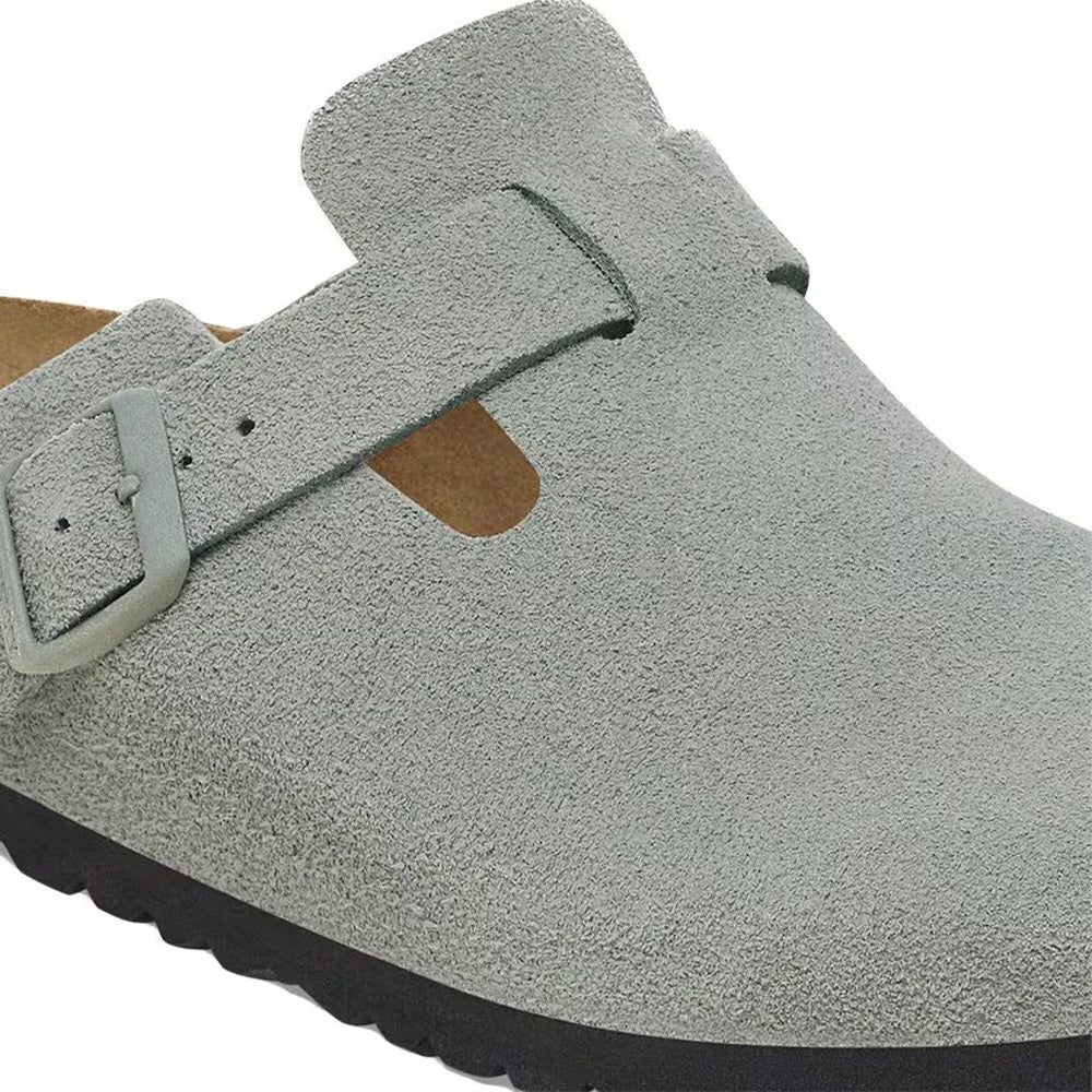 Birkenstock Boston BS Suede "Pure Sage"