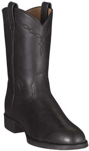 35501 Black Heritage Roper Ariat Mens Western Cowboy Boots