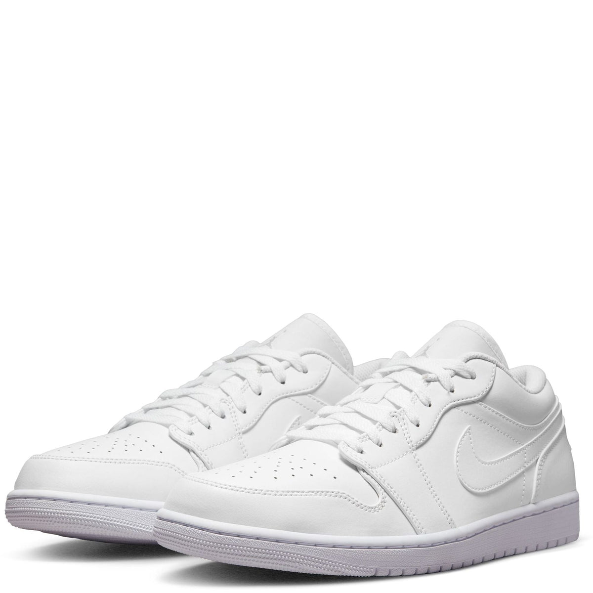 Men's Jordan 1 Low White/white-white (553558 136) Sneakers - Premium Brand Shoes for Men and Women