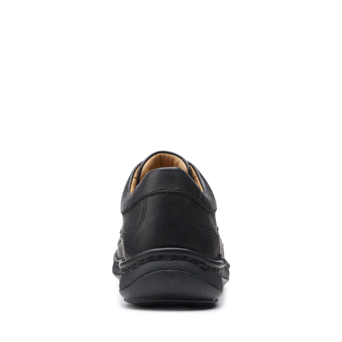 Clarks Mens Shoe Nature Three Black Leather