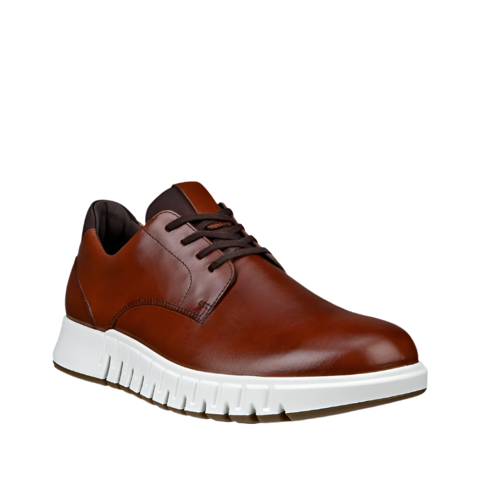 Ecco Mens Shoe Gruuv Studio Mink/Mocha