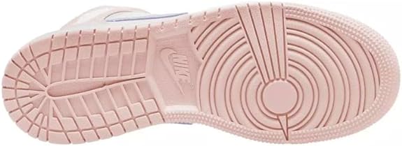 Big Kid's Jordan 1 Mid Pink Wash/Violet Frost-White (FD8780 601)