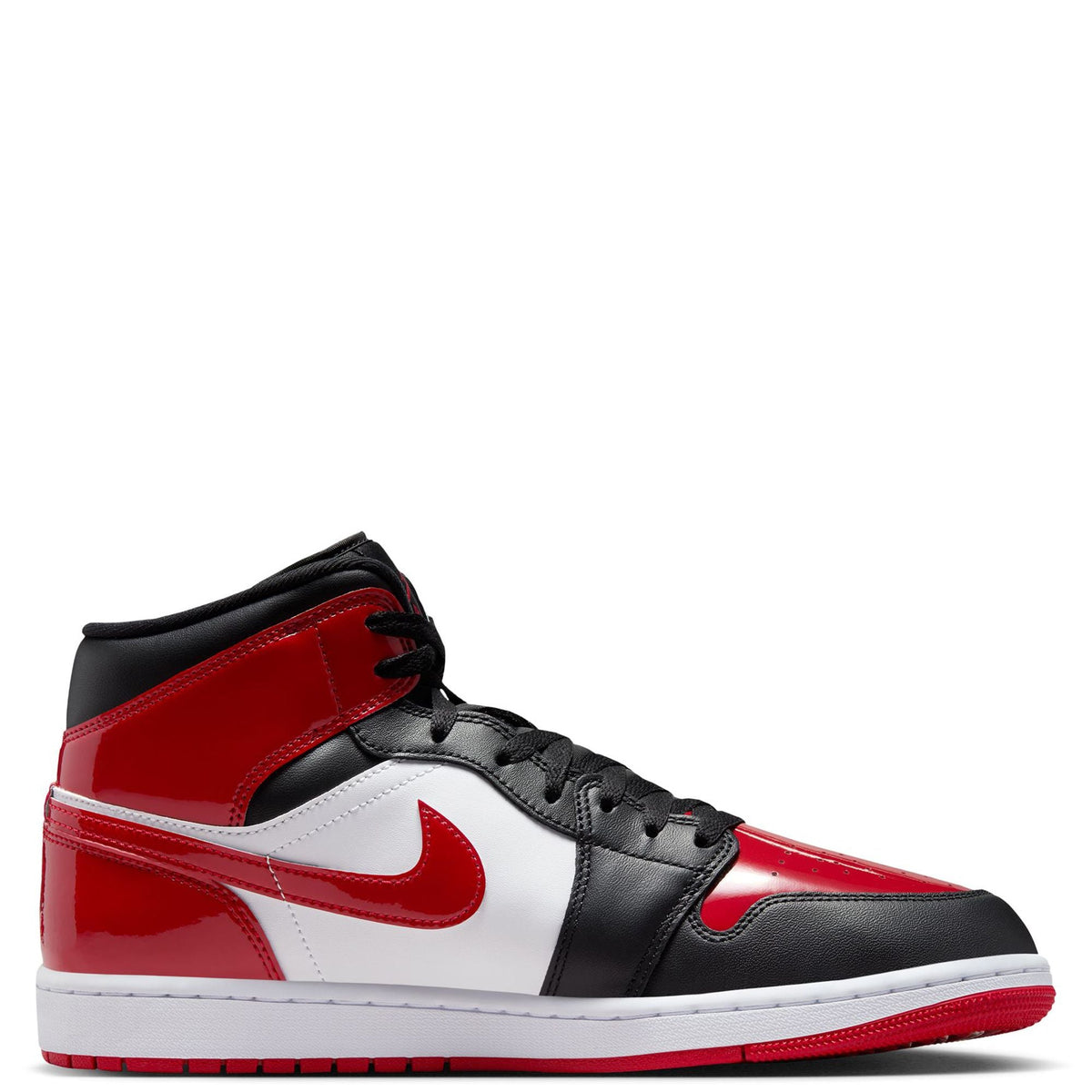 Men's Jordan 1 Mid SE Black/varsity Red-white (hv4091 006) Sneakers - Premium Brand Shoes for Men and Women