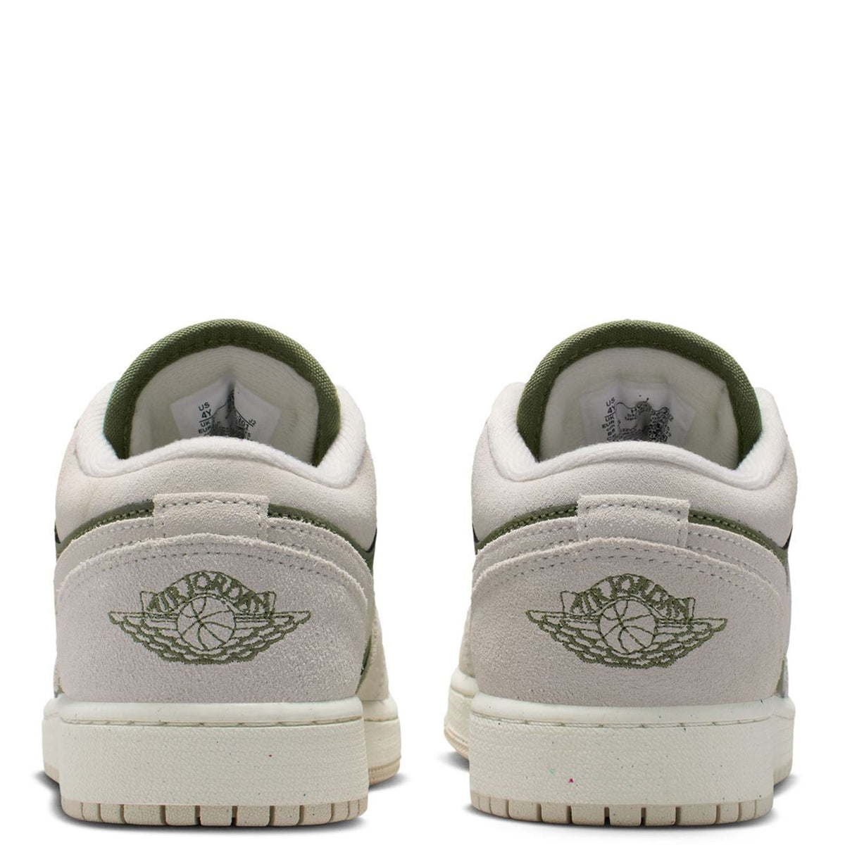 Big Kid's Jordan 1 Low SE Medium Olive/LT Orewood Brn (HV4396 201)