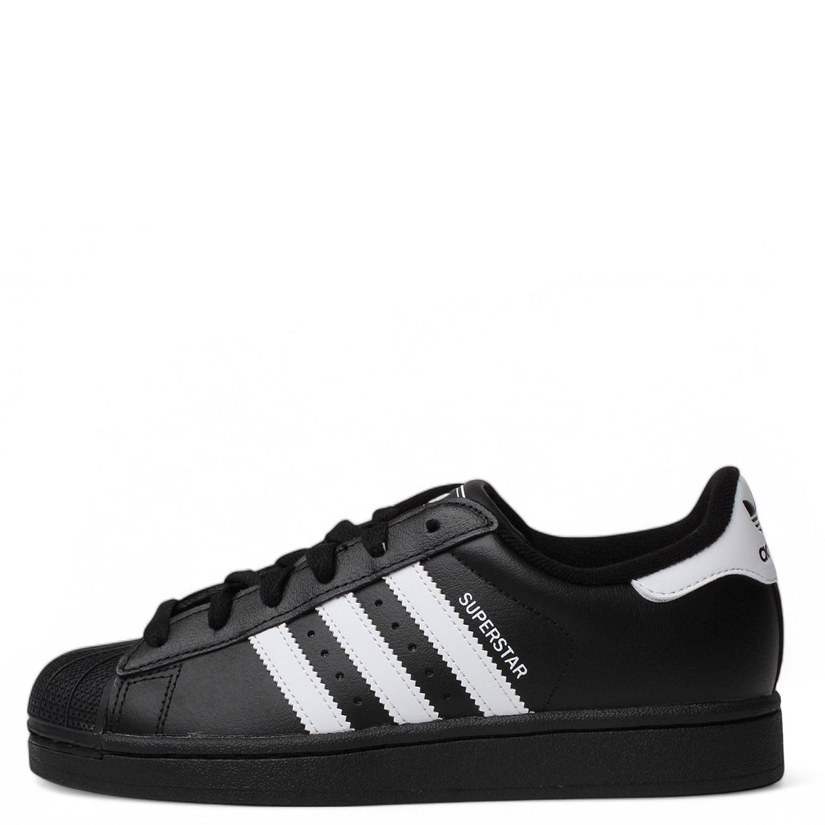 Big Kid's Adidas Superstar II J Black/White/Black (JH9977)