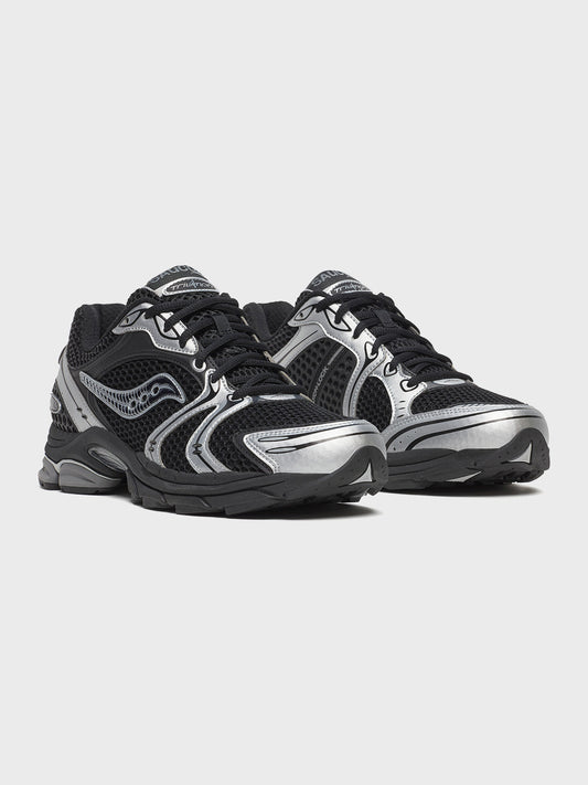 Saucony Progrid Triumph 4 Sneakers | Black/Silver